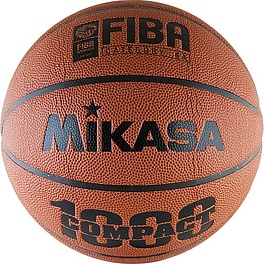 Мяч баск. MIKASA BQC1000 р.6, композ.синт.кожа (полиуретан),FIBA Appr,нейл.корд,бут.кам,кор-ор-ч